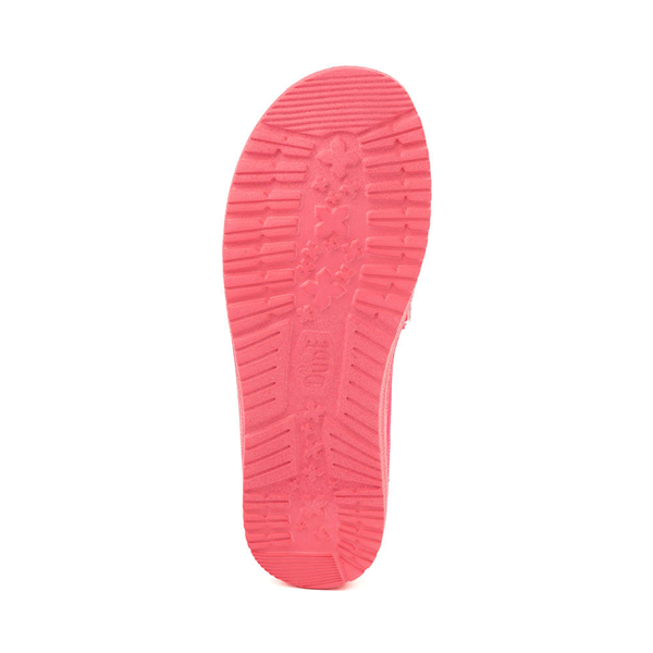 alternate view Womens HEYDUDE Wendy Slip Mono Mule - Electric PinkALT3