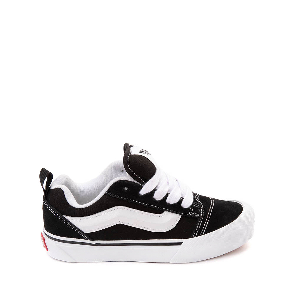 Vans Knu Skool Skate Shoe Little Kid Black True White Journeys