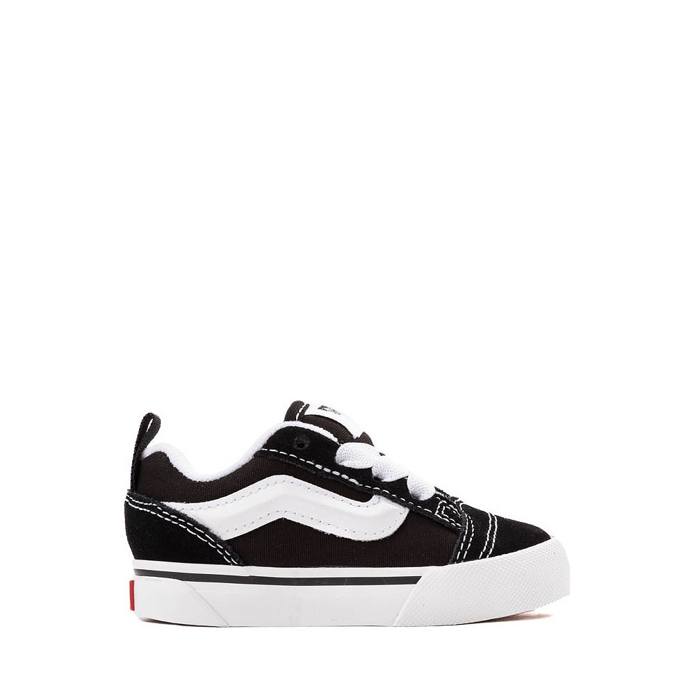 Vans Knu Skool Skate Shoe - Baby / Toddler - Black / White