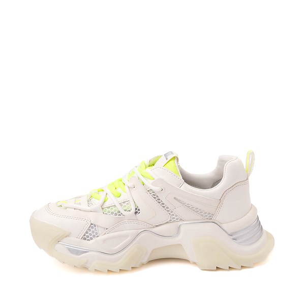 Womens Steve Madden Power Sneaker - White