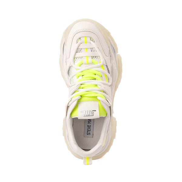 Womens Steve Madden Power Sneaker - White