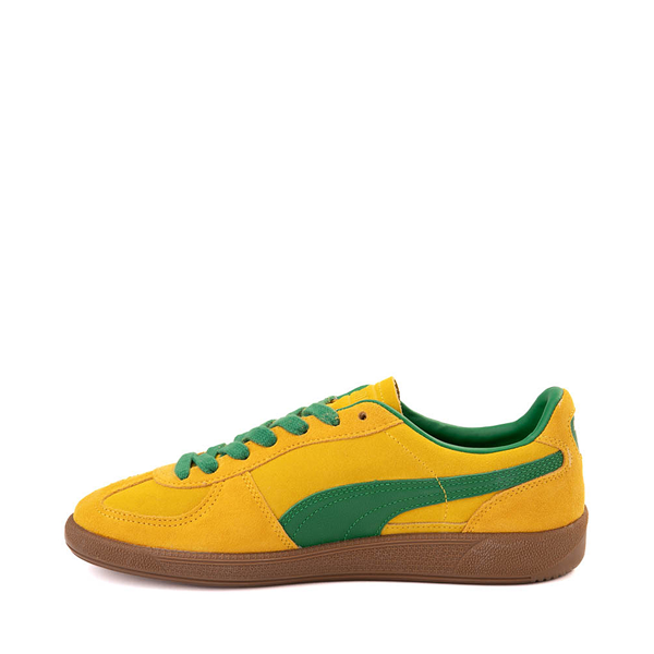 Mens PUMA Palermo Athletic Shoe - Pelé Yellow / Archive Green / Gum