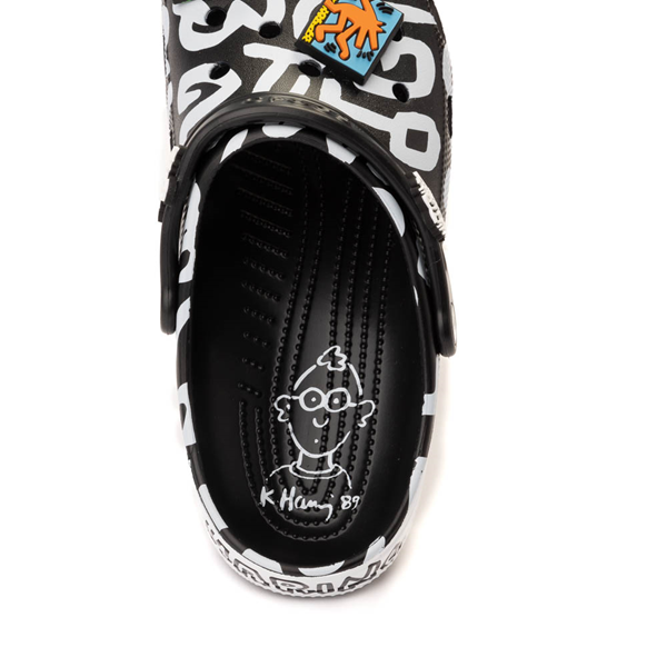 alternate view Keith Haring x Crocs Classic Clog - BlackALT2B