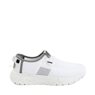 Womens HEYDUDE Sirocco Slip-On Casual Shoe - White