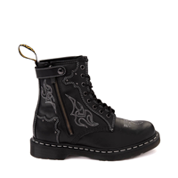 Dr Martens 1460 Gothic Americana Shoe In Black Wanama