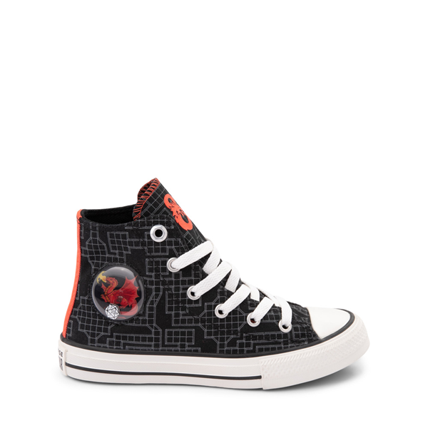 Converse x Dungeons & Dragons Chuck Taylor All Star Hi Sneaker - Little Kid Black / White Red