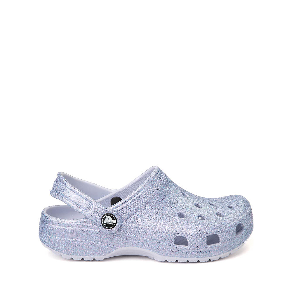 Crocs Classic Glitter Clog - Little Kid / Big Kid - Frosted Purple