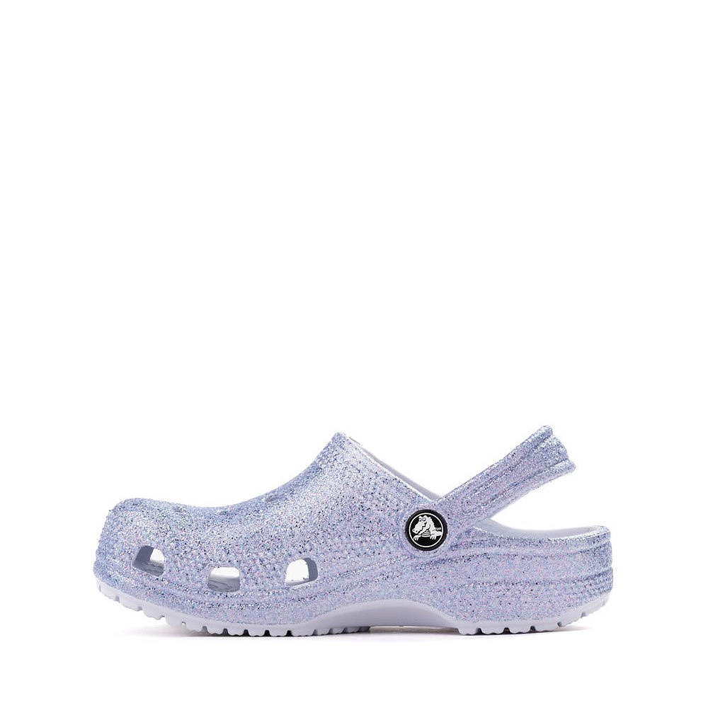 Crocs Classic Glitter Clog - Little Kid / Big Kid - Frosted Purple