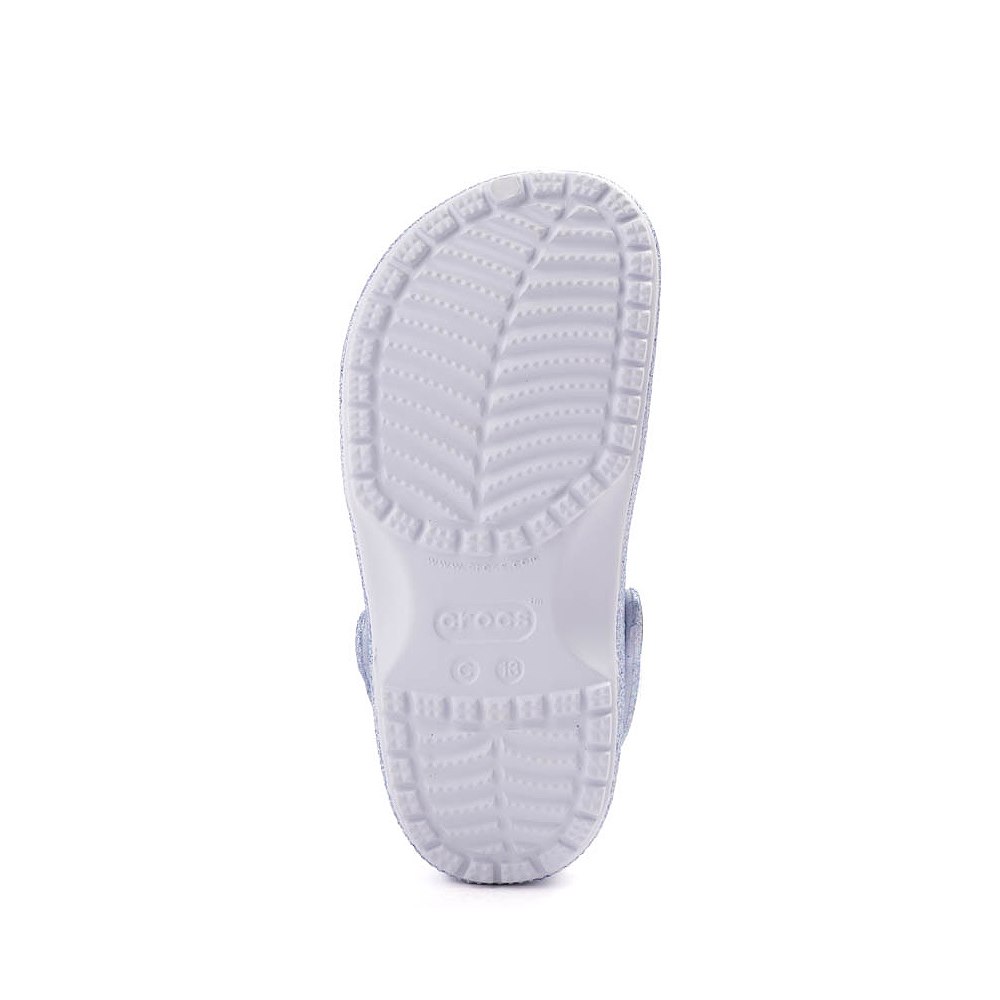 Crocs Classic Glitter Clog - Little Kid / Big Kid - Frosted Purple ...