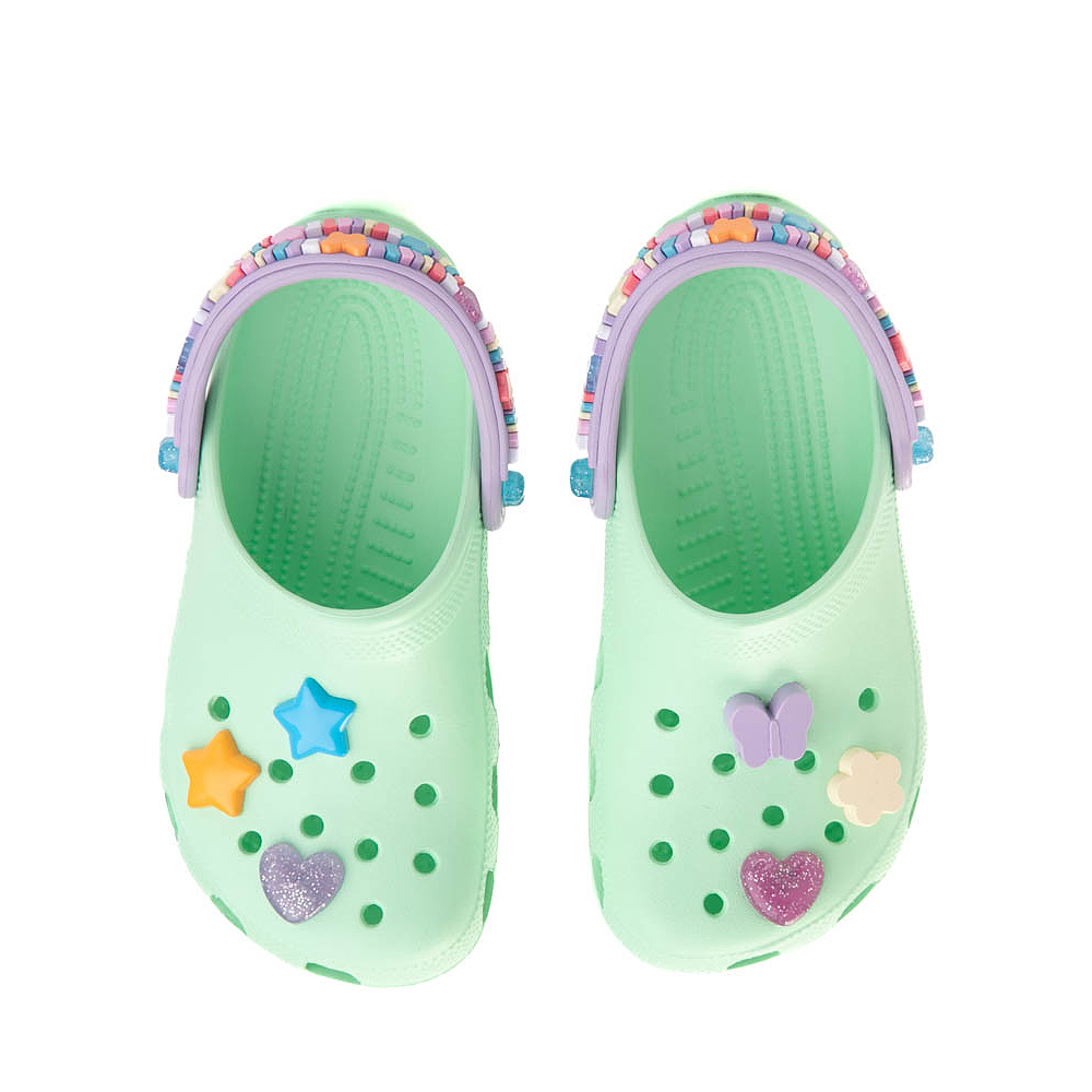 Crocs Classic Summer Camp Clog - Little Kid / Big Kid - Neo Mint | Journeys