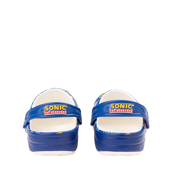 alternate view Crocs x Sonic the Hedgehog™ Classic Clog - Little Kid / Big Kid - BlueALT4