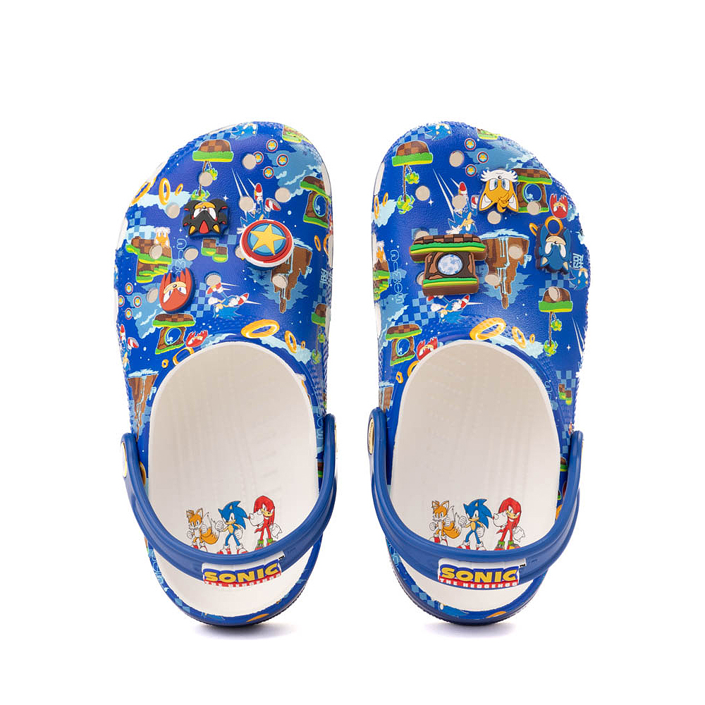 Crocs x Sonic the Hedgehog™ Classic Clog - Little Kid / Big Kid - Blue ...