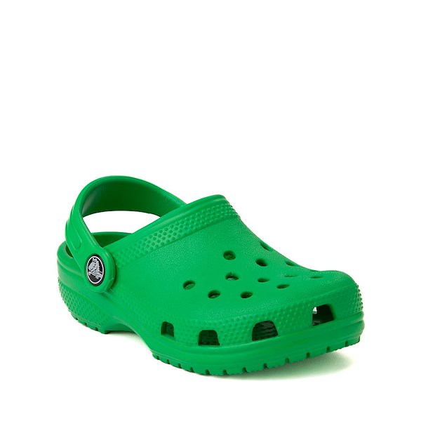 alternate view Crocs Classic Clog - Little Kid / Big Kid - Green IvyALT5