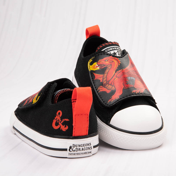Converse x Dungeons & Dragons Chuck Taylor All Star 1V Lo Sneaker - Baby / Toddler Black Red White