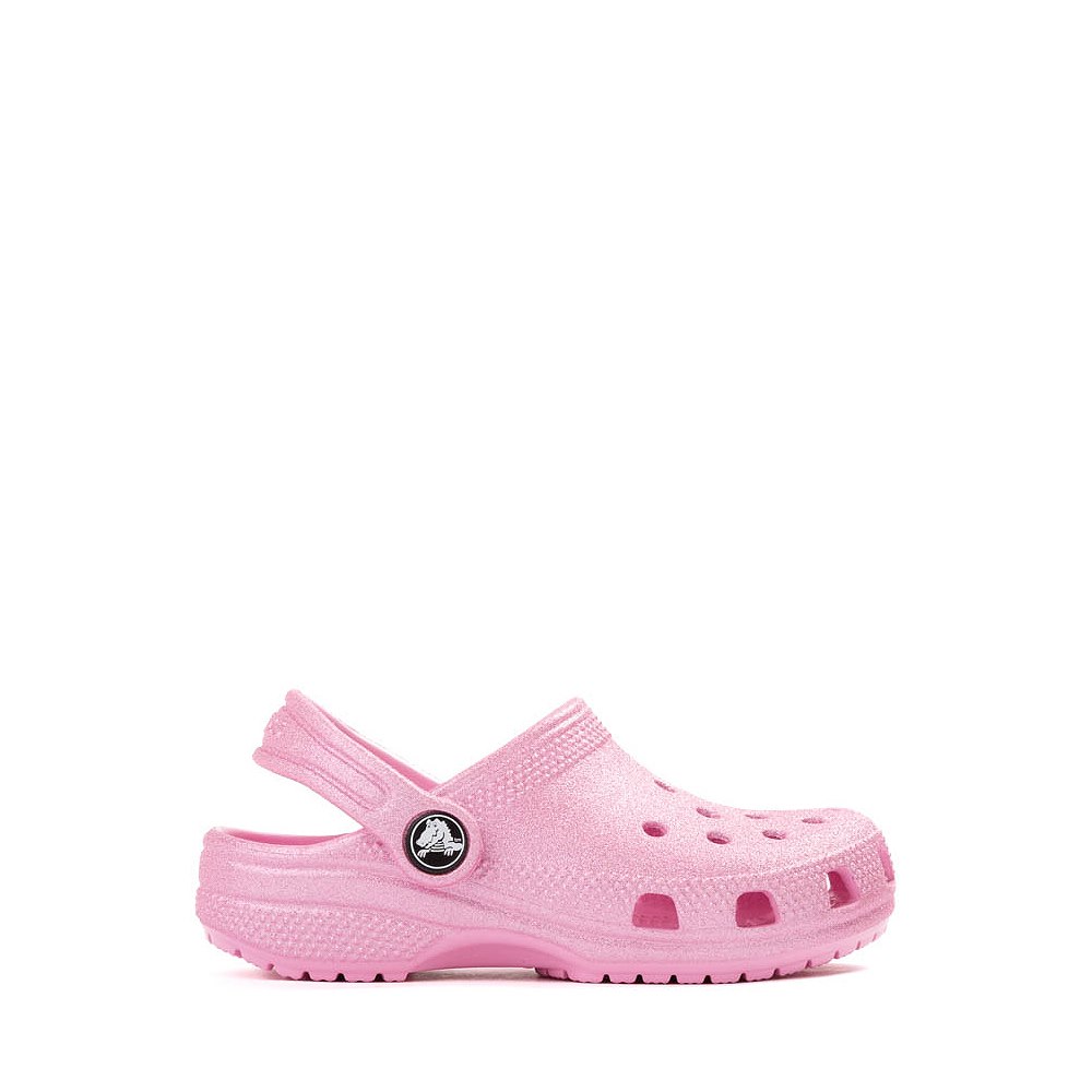 Crocs Classic Glitter Clog - Baby / Toddler - Pink Tweed