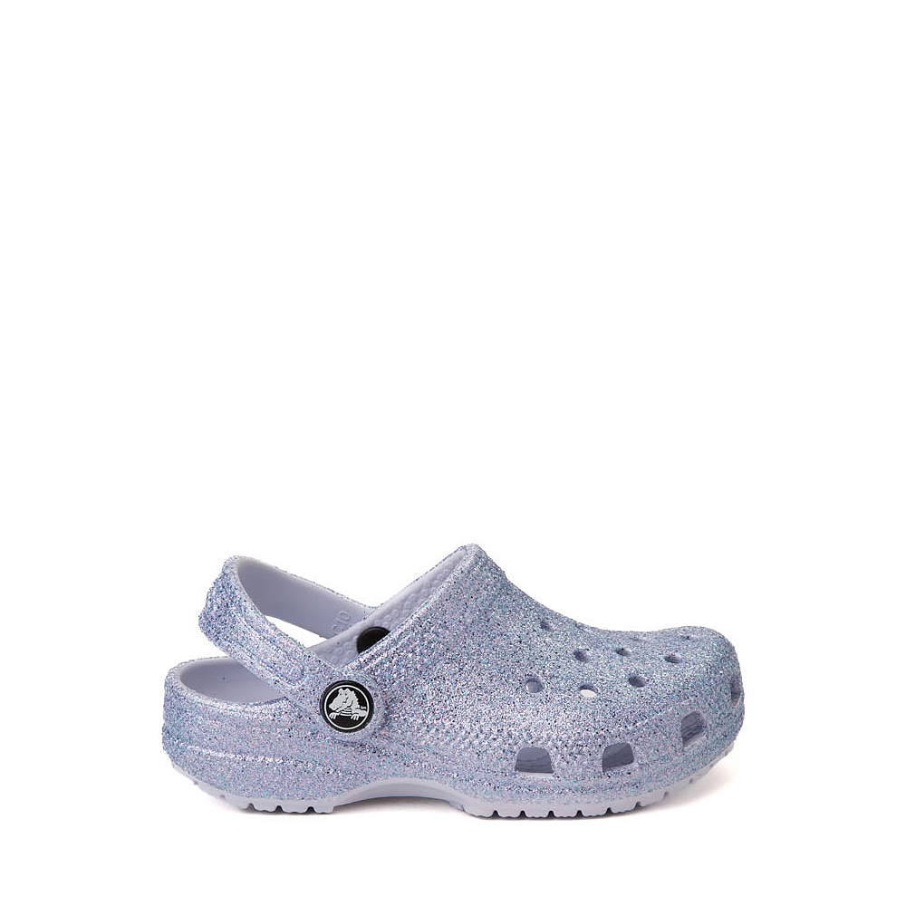 Crocs Classic Glitter Clog - Baby / Toddler - Frosted Purple
