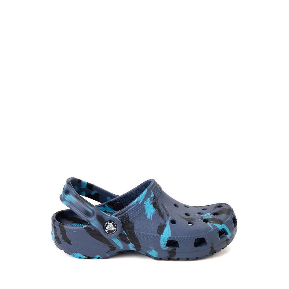 Crocs Classic Clog - Baby / Toddler - Marbled Navy / Multicolor