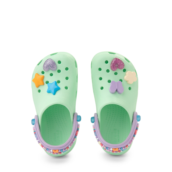 alternate view Crocs Classic Summer Camp Clog - Baby / Toddler - Neo MintALT2