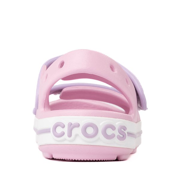 alternate view Crocs Crocband™ Cruiser Sandal - Baby / Toddler - Ballerina / LavenderALT4