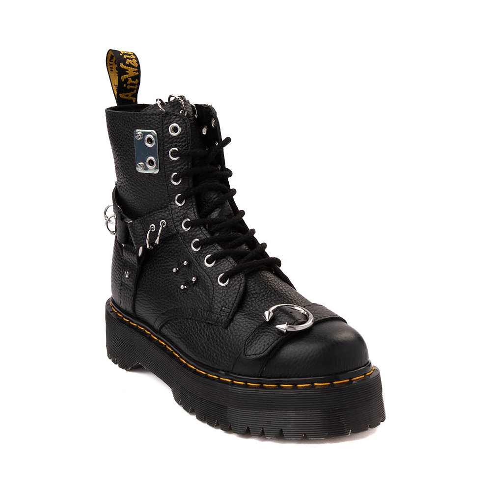 Dr. Martens Jadon Piercing Platform Boot - Black | Journeys