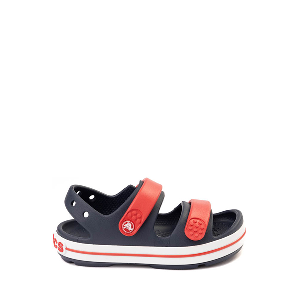 Crocs Crocband™ Cruiser Sandal - Baby / Toddler - Navy / Varsity Red ...