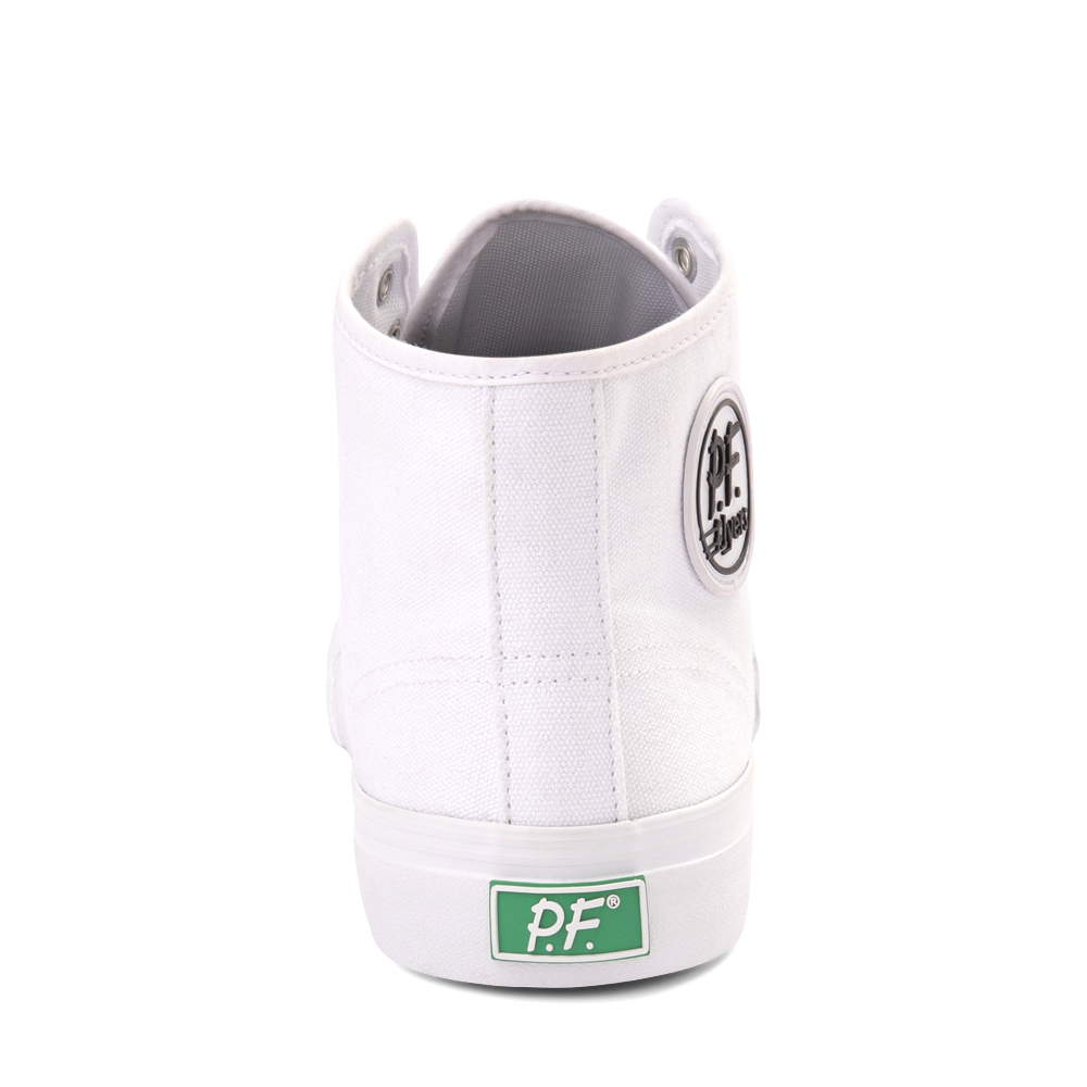 pf flyers white high top