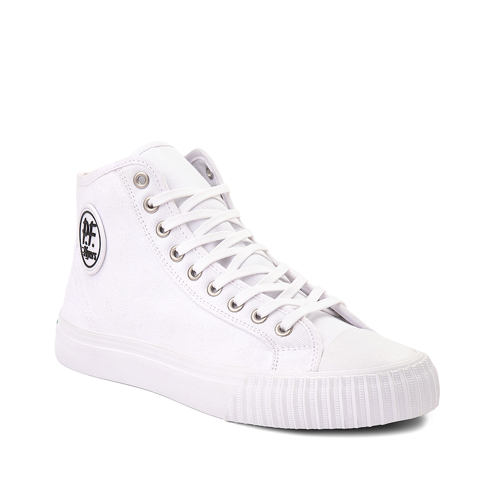 pf flyers white high top