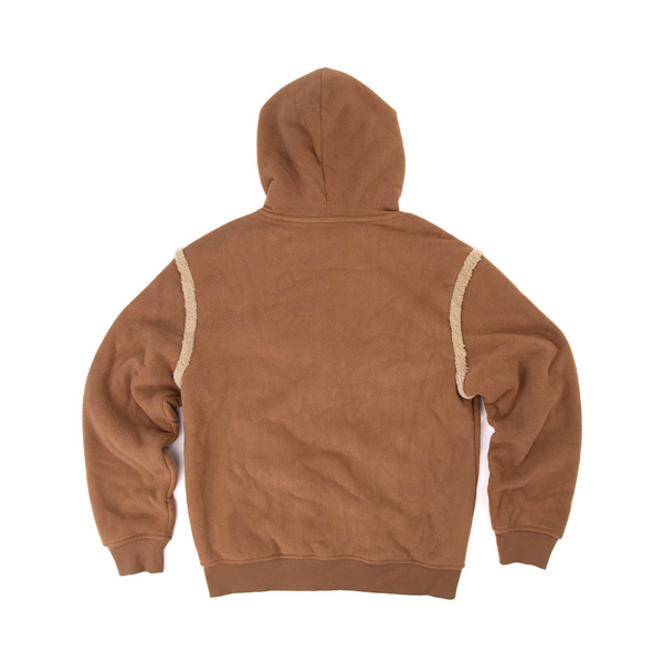 UGG® Evren Bonded Fleece Zip Up Hoodie - Chestnut