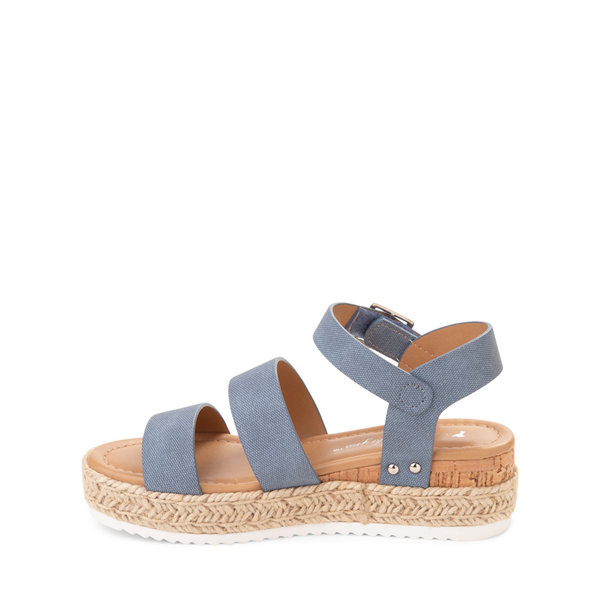 alternate view Sarah-Jayne Bryce Platform Sandal - Little Kid / Big Kid - Denim BlueALT1