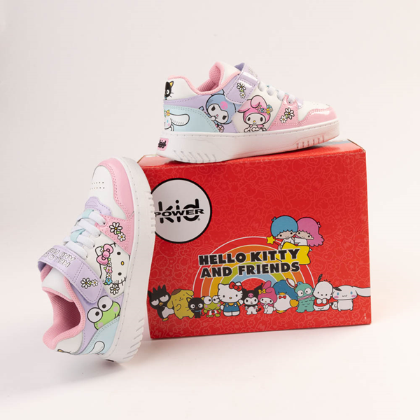 Kid Power Hello Kitty® & Friends Lo Sneaker - Little / Big White Pink