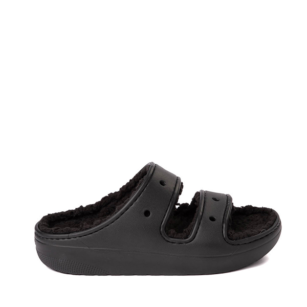 Crocs Classic Cozzzy Slide Sandal - Black