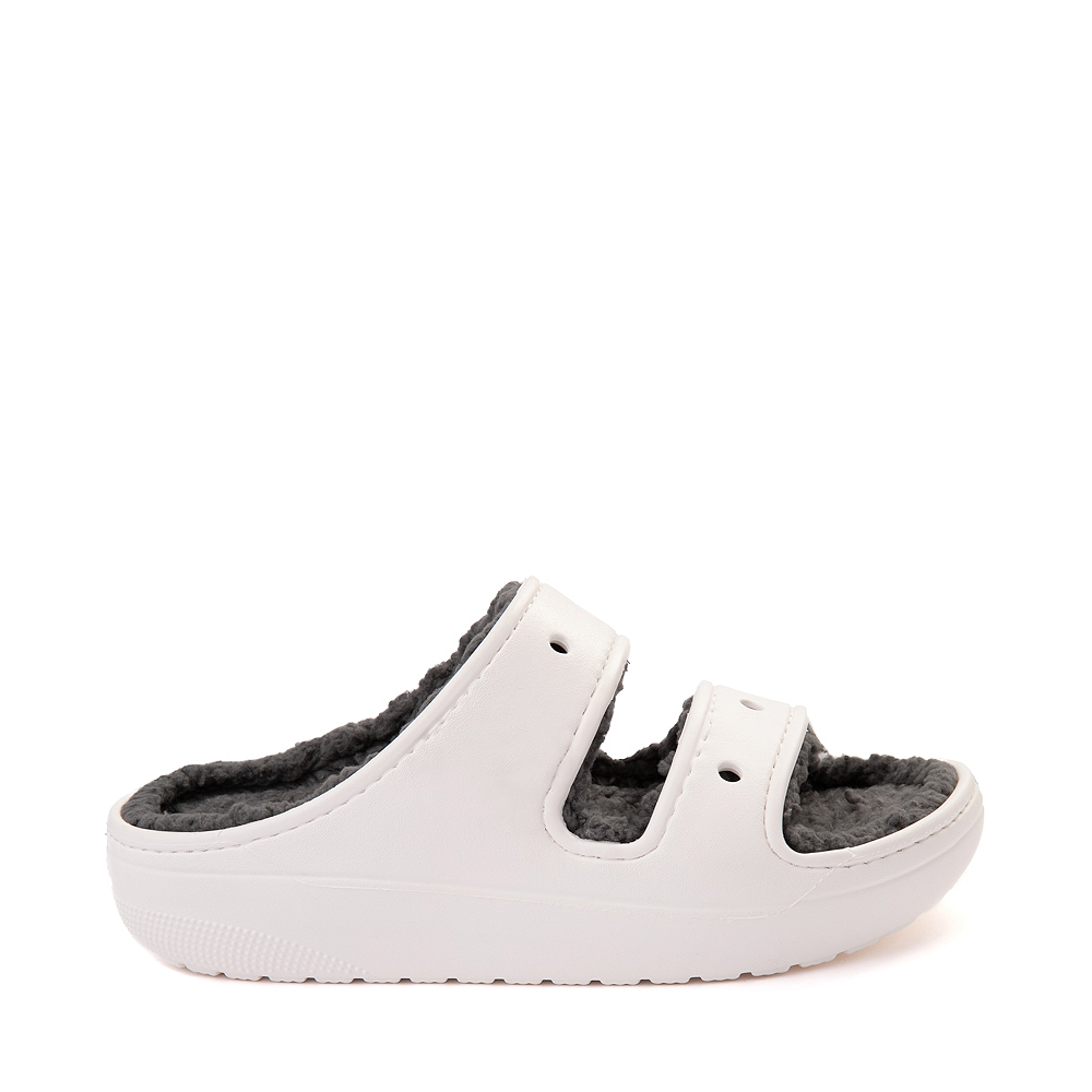 Crocs Classic Cozzzy Slide Sandal - White | Journeys