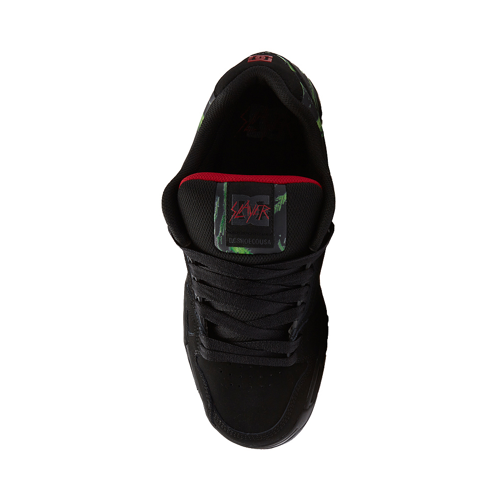 Mens DC x Slayer Stag Skate Shoe - Black / Green / Red | Journeys