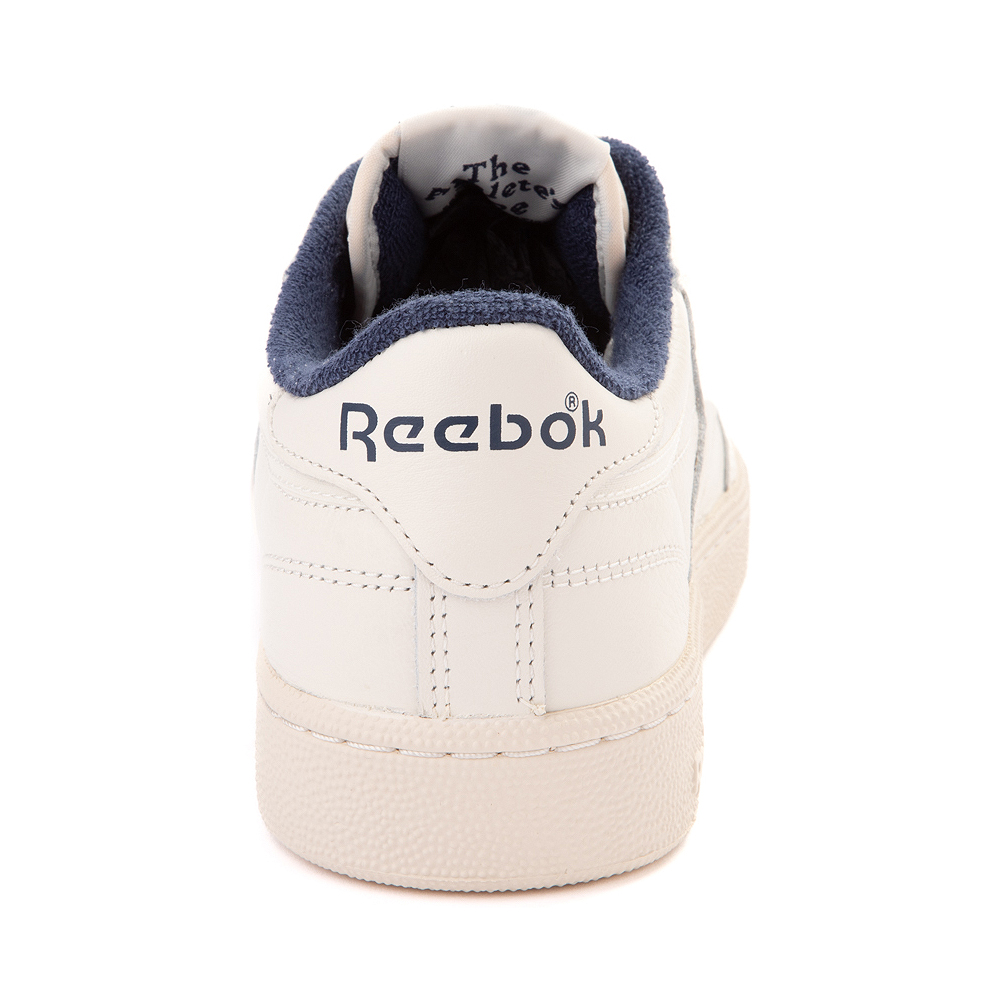 Mens Reebok Club C Revenge Vintage Athletic Shoe - Chalk / Navy | Journeys