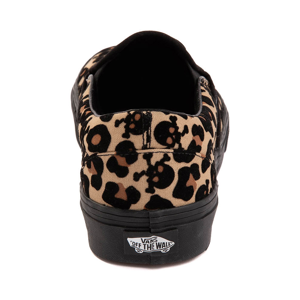 Vans Slip On Skate Shoe Leopard Skulls Journeys