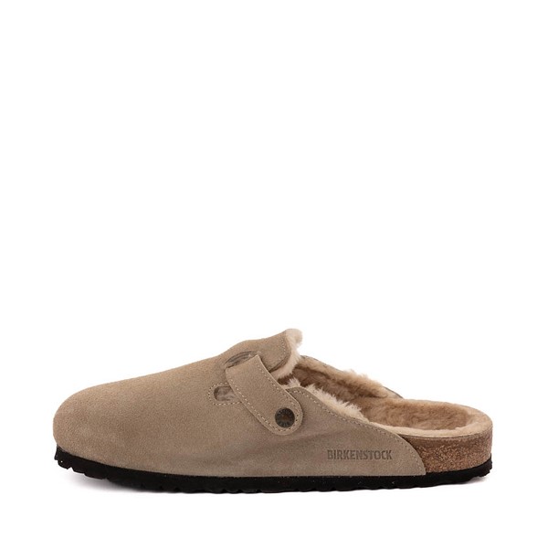 Mens Birkenstock Boston Shearling Clog - Taupe