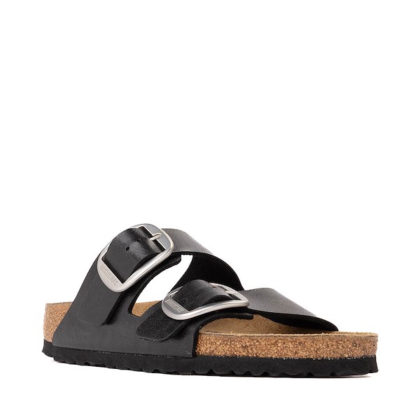 alternate view Womens Birkenstock Arizona Big Buckle Slide Sandal - BlackALT5