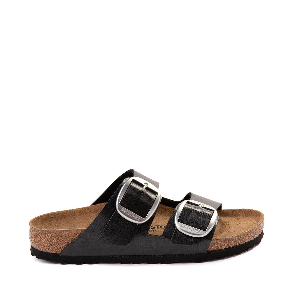 Womens Birkenstock Arizona Big Buckle Sandal - Black | Journeys