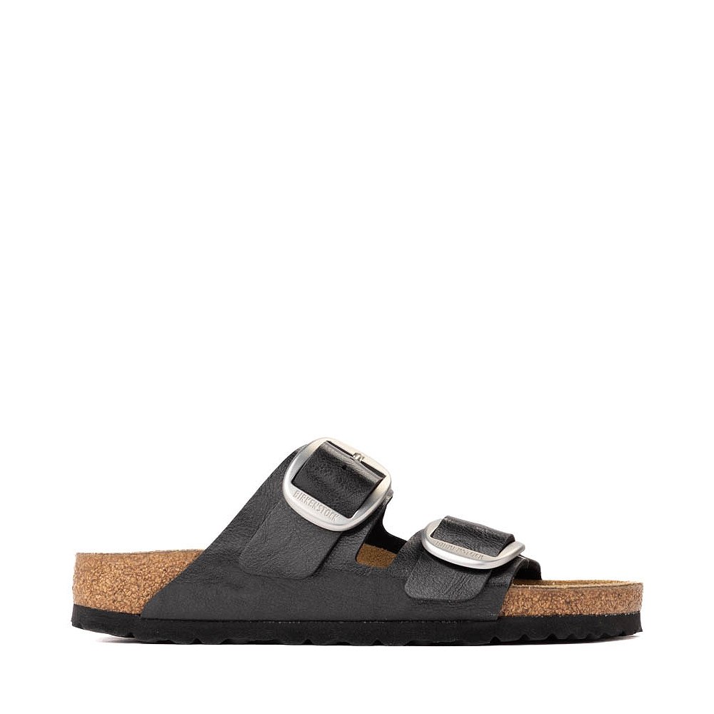 Womens Birkenstock Arizona Big Buckle Slide Sandal - Black