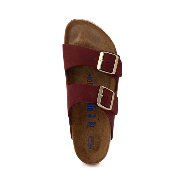 alternate view Womens Birkenstock Arizona Soft Footbed Sandal - ZinfandelALT2