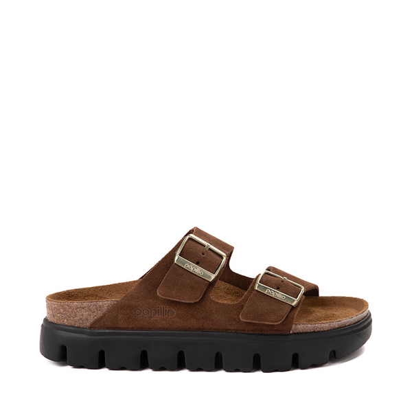 Womens Papillio by Birkenstock® Arizona Chunky Sandal - Dark Tea