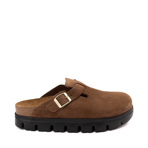 Womens Papillio by Birkenstock® Boston Chunky Sandal - Dark Tea