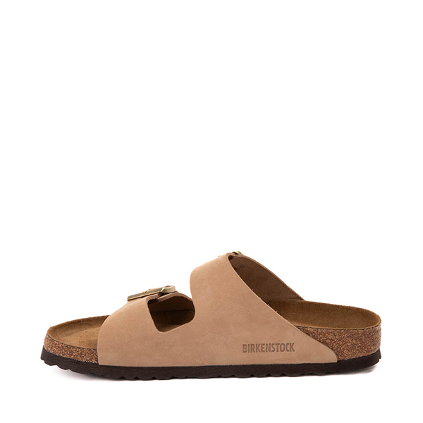 alternate view Womens Birkenstock Arizona Soft Footbed Slide Sandal - SandcastleALT1