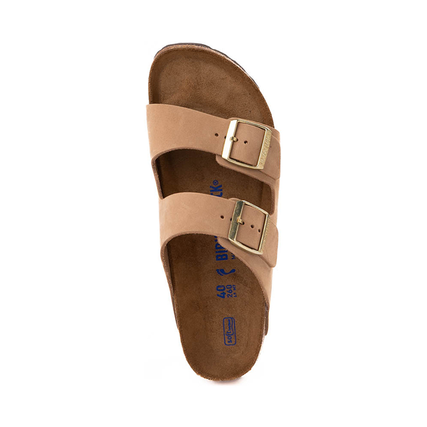 alternate view Womens Birkenstock Arizona Soft Footbed Slide Sandal - SandcastleALT2