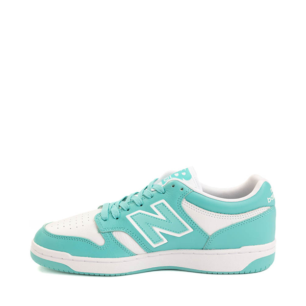 alternate view New Balance 480 Athletic Shoe - Airy Teal / WhiteALT1