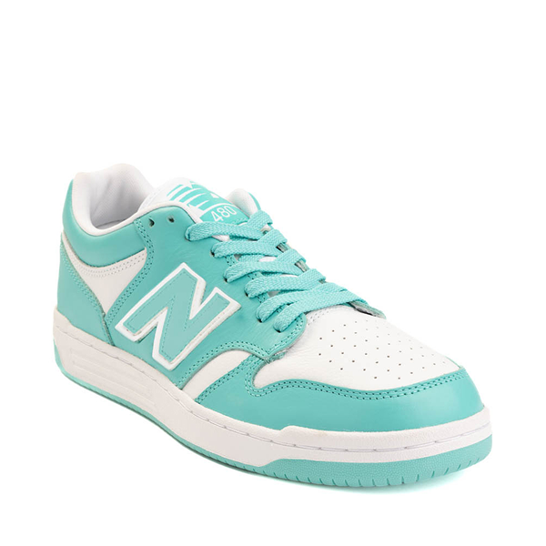 alternate view New Balance 480 Athletic Shoe - Airy Teal / WhiteALT5