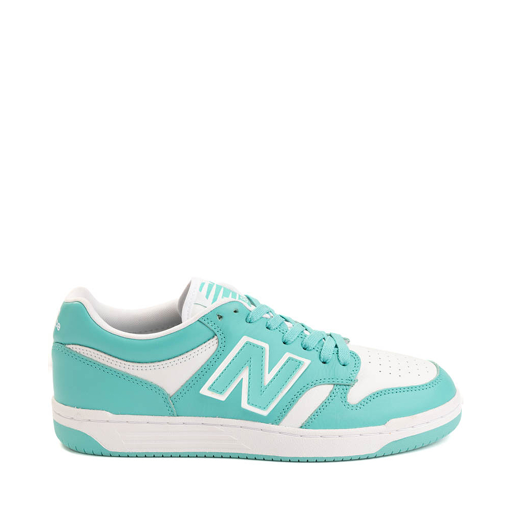 New Balance 480 Athletic Shoe - Airy Teal / White