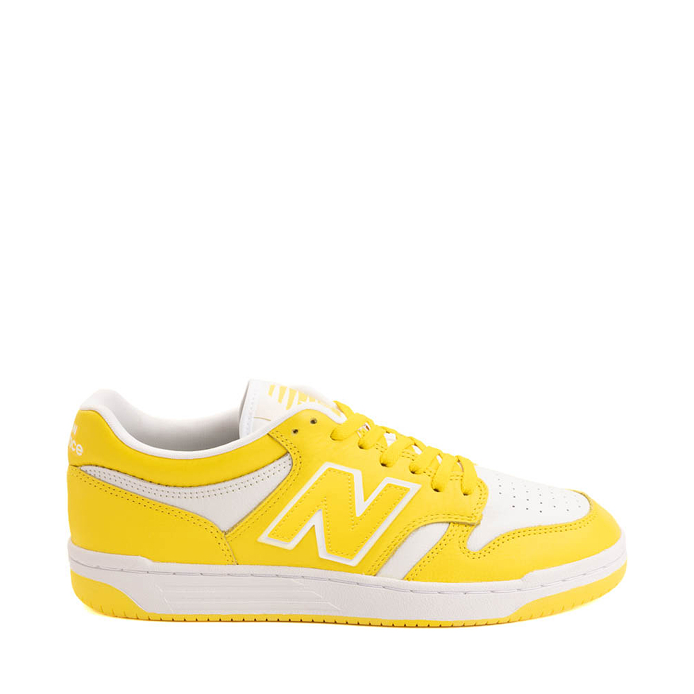 New Balance 480 Athletic Shoe - Lemon Zest / White