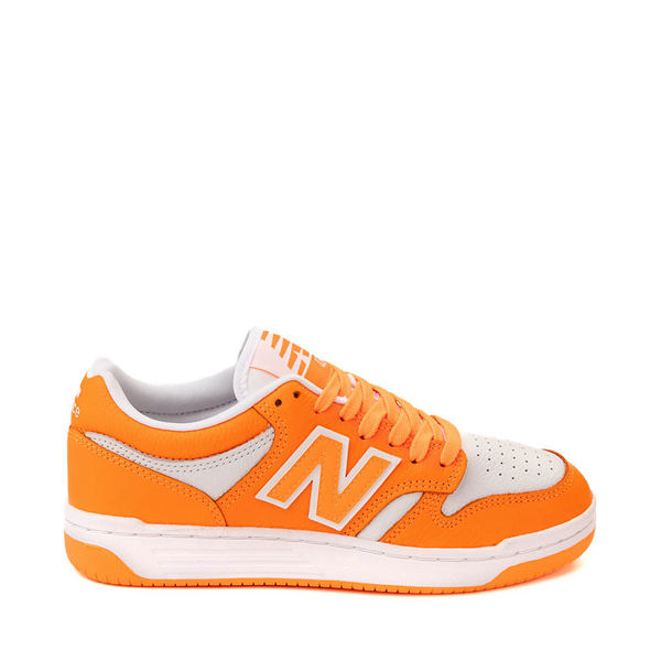 New Balance 480 Athletic Shoe - Hot Mango / White
