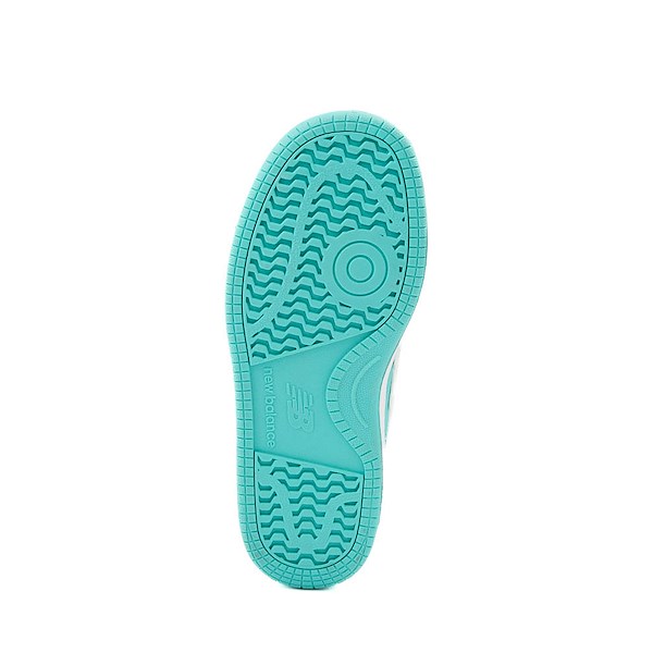 alternate view New Balance 480 Athletic Shoe - Big Kid - Airy Teal / WhiteALT3